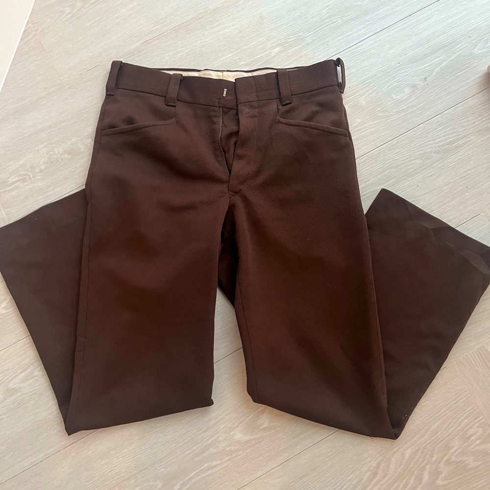 Vintage brown pants waist 25
